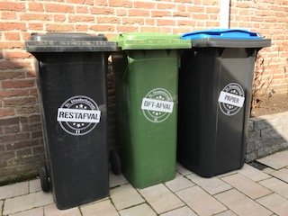 Containersticker stempel | muurenstickers.nl