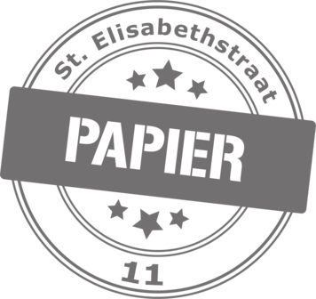 Containersticker stempel papier | Muur &amp; Stickers