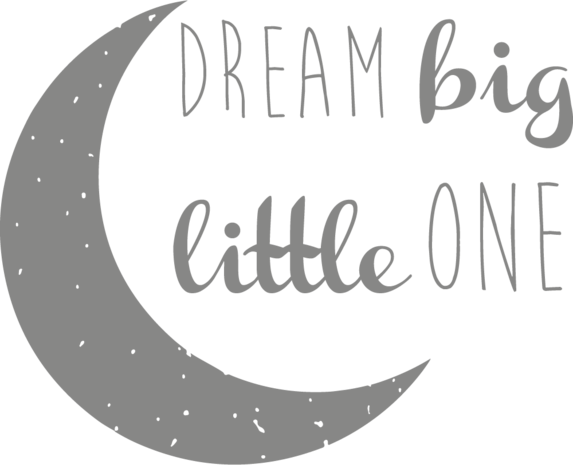 Muursticker Dream big little one | Muur & Stickers