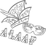 Raamsticker 'Carnaval Alaaf'