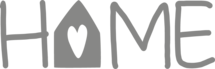 Muursticker 'Home'